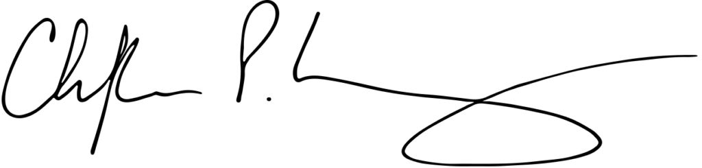 Signature of Christopher P. Long