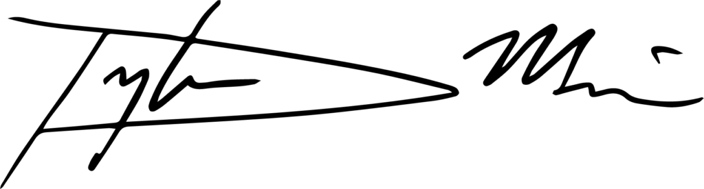 Signature of Dylan AT Miner